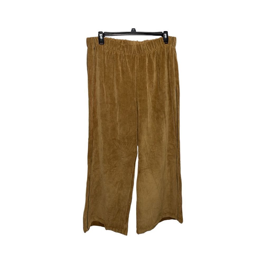 Rewind Womens Tan/Wheat Corduroy Pants Soft Dress Pants Size 3XL NWT